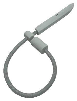 Bungee Toggle Tie - White