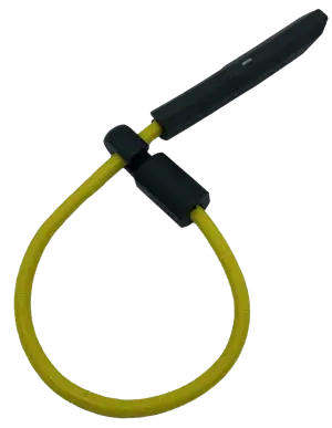 Bungee Toggle Tie - Yellow